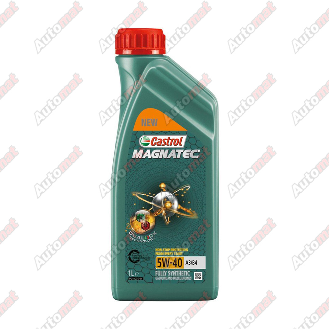Моторное масло Castrol Magnatec 5W-40 синтетическое, 1л