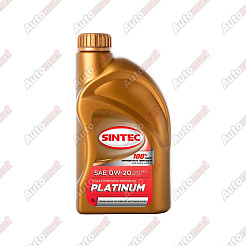 Масло моторное Sintec Platinum 7000 0W-20 SP GF-6, 1л